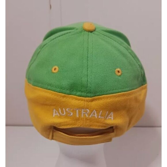 Australia Aussie Aussie Aussie Oi Oi Oi !! Adjustable Cap Hat Green Raygun - Picture 4 of 7